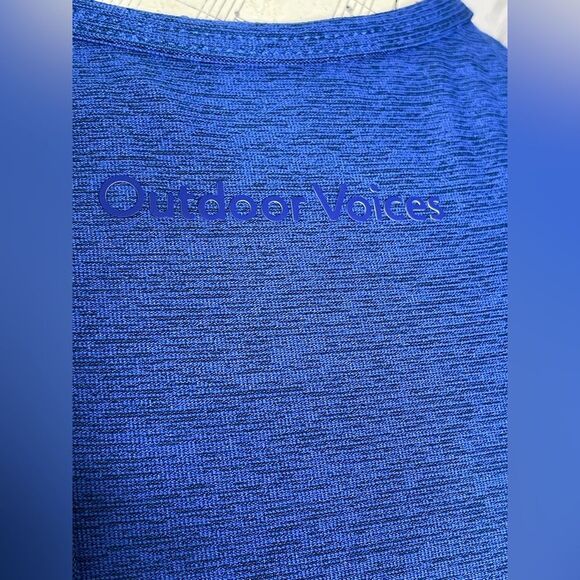 Outdoor Voices Athena Exercise Dress in OV Blue/Morning Blue S - Picture 4 of 6